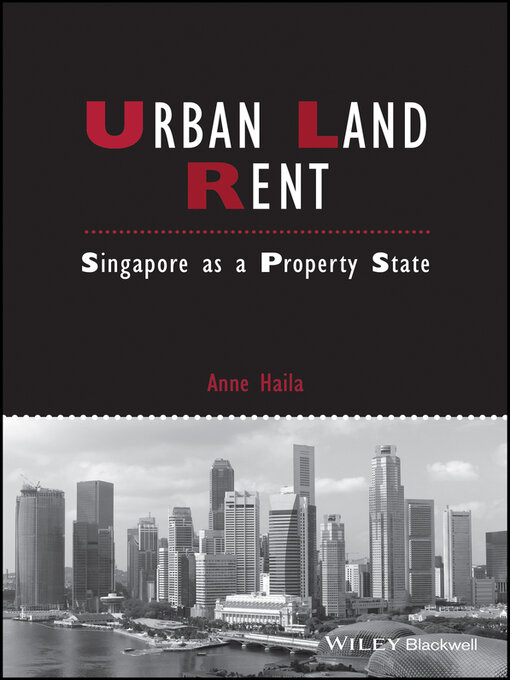 Cover image for Urban Land Rent